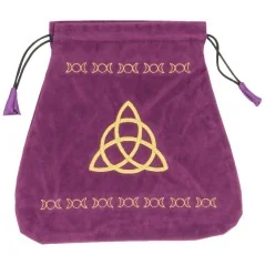 Bolsa Tarot Triple Diosa - Símbolo Embrujadas - Terciopelo 20 x 20 cm | Lo Scarabeo | 9788865276242 | Tienda Esotérica Changó