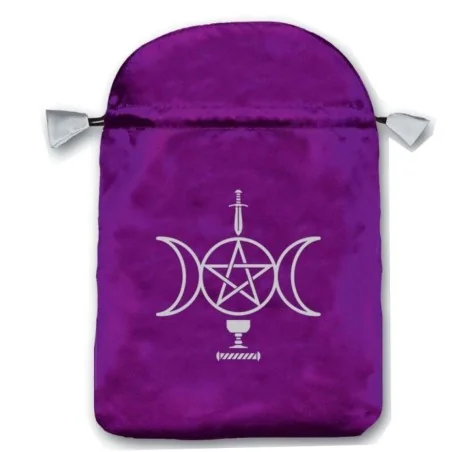 Bolsa Tarot Sensual Wicca - Seda 23 x 16 cm | Lo Scarabeo | 9788883956850 | Tienda Esotérica Changó