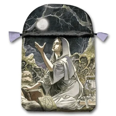 Bolsa Tarot Luna Pagana - Seda 23 x 16 cm | Lo Scarabeo | 9788865270059 | Tienda Esotérica Changó