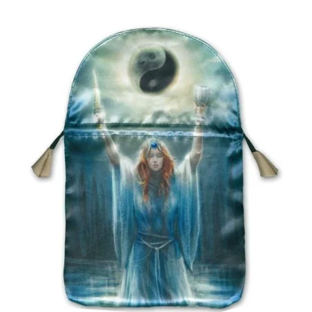 Bolsa Tarot Sacerdotisa - Seda 23 x 16 cm | Lo Scarabeo | 9788865270561 | Tienda Esotérica Changó