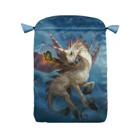 Bolsa Tarot Unicornios - Seda 23 x 16 cm