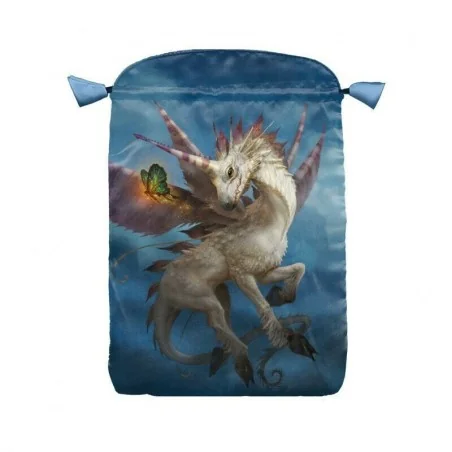 Bolsa Tarot Unicornios - Seda 23 x 16 cm | Lo Scarabeo | 9788865275771 | Tienda Esotérica Changó