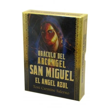 Oraculo Arcangel San Miguel (El Angel Azul) - Toni Carmine Salerno (Set) (45 Cartas) (Dvc) | Tienda Esotérica Changó