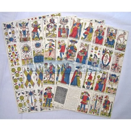 Tarot Láminas Marsella 1760 (Reproducción) | Tienda Esotérica Changó