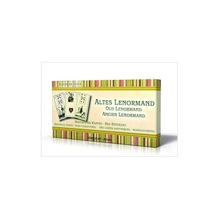 Oraculo Old Lenormand (36 Cartas+ Libro) (EN,ALEMAN,FRANCES) (AGM) Atles-Ancien-Old(10/18) | Tienda Esotérica Changó
