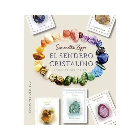 Oraculo El Sendero Cristalino (O) Simonetta Zoppo (52 cartas + Libro) | Tienda Esotérica Changó