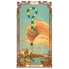 Egyptian Art Nouveau Tarot - Jaymi Elford y Giulia Massaglia | Lo Scarabeo | 9788865278369 | Tienda Esotérica Changó
