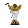 Figura Santa Muerte Blanca con Jesus Malverde 25 cm | 8435266233404 | Tienda Esotérica Changó