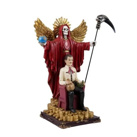 Santa Muerte Roja + Malverde 40 CM | 8435266233411 | Tienda Esotérica Changó