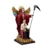 Figura Santa Muerte Roja con Jesus Malverde 40 cm | 8435266233411 | Tienda Esotérica Changó