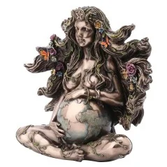 Figura Gaia - Madre Tierra Embarazada Sentada | 8433933288351 | Tienda Esotérica Changó