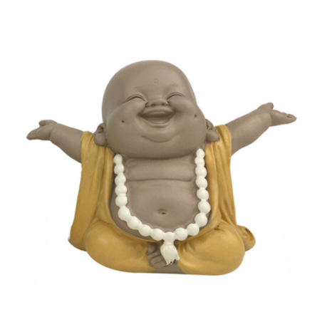 Buda Maitreya Amarillo 7,5 cm