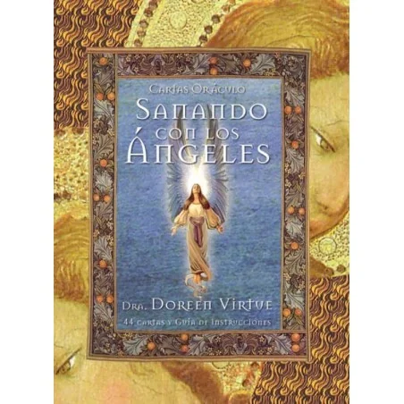 Oraculo Sanando con los angeles - Doreen Virtue (Set) (44 cartas) (ES) (AB) | Tienda Esotérica Changó