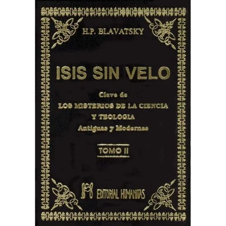 Isis sin Velo - Tomo II - H.P. Blavatsky | Tienda Esotérica Changó