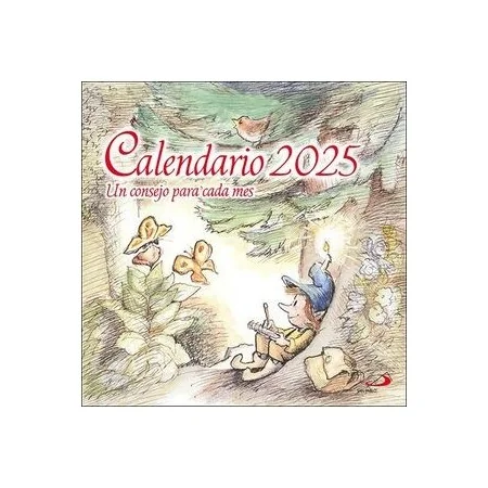 Calendario Un Consejo para cada Mes 2025 | San Pablo | 9788428571494 | Tienda Esotérica Changó