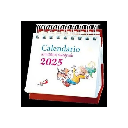 Calendario de mesa Minilibros Autoayuda 2025 | San Pablo | 9788428571562 | Tienda Esotérica Changó