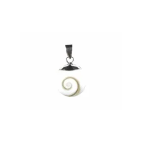 Colgante Ojo Shiva 1,8 cm - Plata %separator% %shop-name%