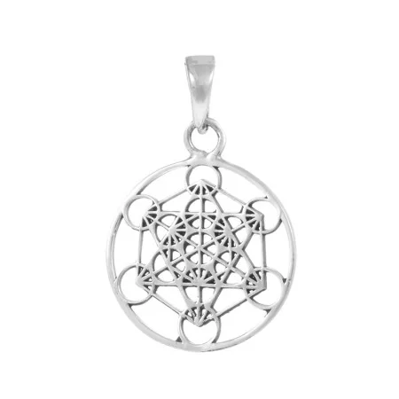 Colgante Metatron 1,6 cm - Plata | Tienda Esotérica Changó