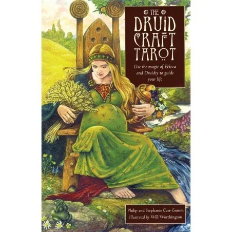 Tarot Druidcraft Tarot - Philip and Stephanie Carr-Gomm (EN) (2019) (SET) (78 Cartas + libro) (USG) | Tienda Esotérica Changó