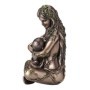 Figura Diosa Gaia con Bebé 11 cm en Resina Bronceada | 8433933339237 | Tienda Esotérica Changó