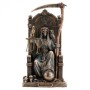 Figura Santa Muerte Entronada 21 cm | 8433933280409 | Tienda Esotérica Changó