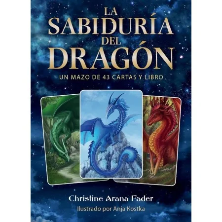 Oraculo La Sabiduria del Dragon - Christine Arana Fader | Inner Traditions International | 9798888501115 | Tienda Esotérica Changó