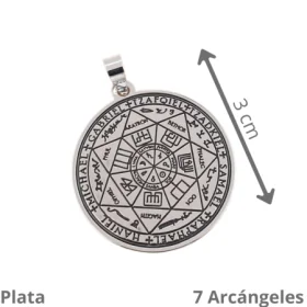 Colgante de Plata Sello de los 7 Arcángeles %separator% %shop-name%