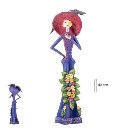 Figura Catrina Morada, 44 cm | 8435266157458 | Tienda Esotérica Changó