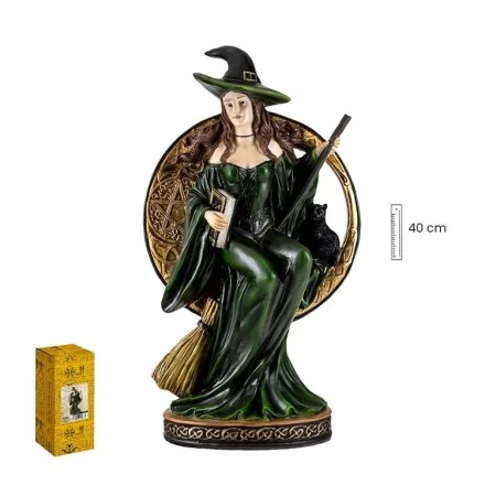 Figura Bruja con Escoba | 8435266142867 | Tienda Esotérica Changó