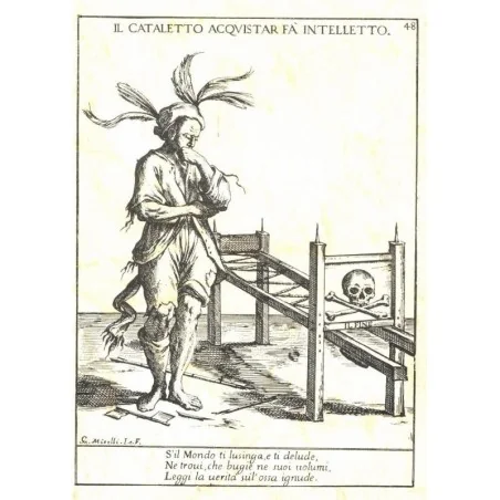 Tarot Proverbi Figurati Mitelli - Guiseppe Maria Mitelli (1985) (Ed. Limitada y Numerada a 2000 unidades) (48 Cartas) (IT) | Tienda Esotérica Changó