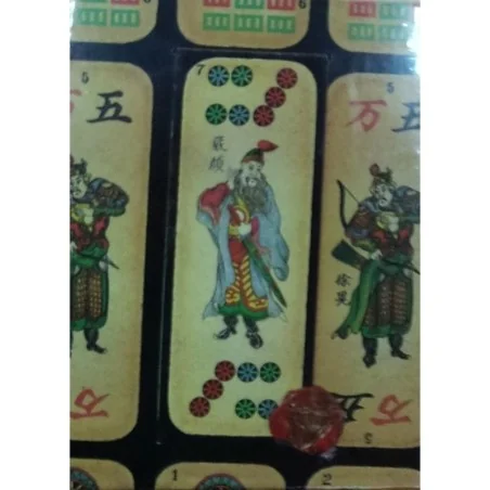 Tarot Mah Jongg Gioco Cinese (144 cartas) (IT) (Numerado 1000) (Firmado) (Meneghello) | Tienda Esotérica Changó