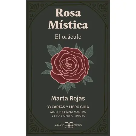 Oráculo Rosa Mística - Marta Rojas | Arkano Books | 9788419510549 | Tienda Esotérica Changó