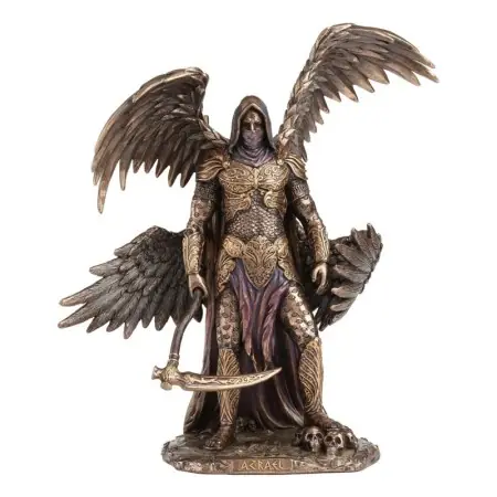 Figura Arcnagel Azrael 27 cm - Arcnagel de la Muerte - Resina Bronceado | 8433933362402 | Tienda Esotérica Changó