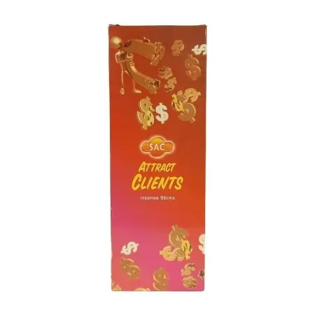 Incienso Atrae Clientes - 20 varillas | Sac | 8902276007658 | Tienda Esotérica Changó