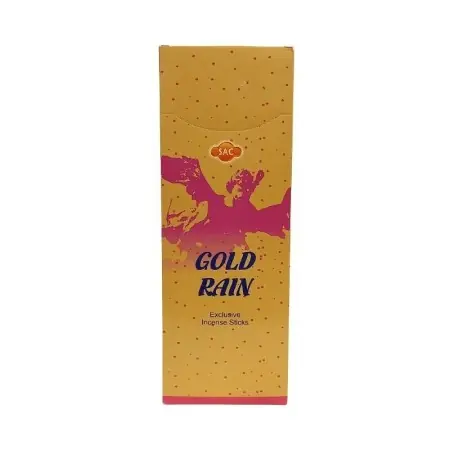 Incienso Lluvia de Oro - 20 varillas | Sac | 8902276006217 | Tienda Esotérica Changó