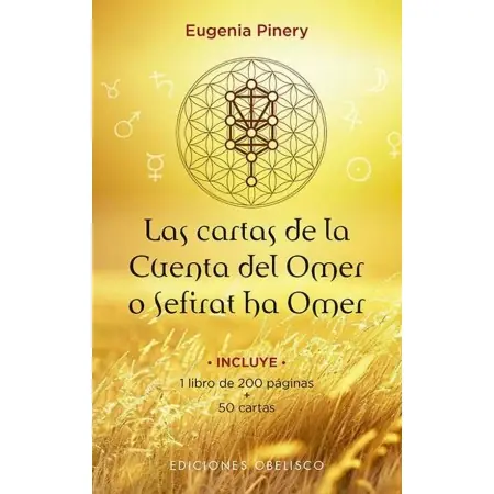 Cartas De La Cuenta Del Omer O Sefirat Ha Omer - Maria Eugenia Pinery | Obelisco | 9788411722643 | Tienda Esotérica Changó