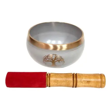 Cuenco Tibetano Árbol de la Vida 11 cm - Aluminio | Signes Grimalt | 8433933367889 | Tienda Esotérica Changó