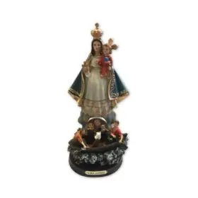 Imagen Virgen Caridad del Cobre con Barco 13.5 cm - Resina | %shop-name%