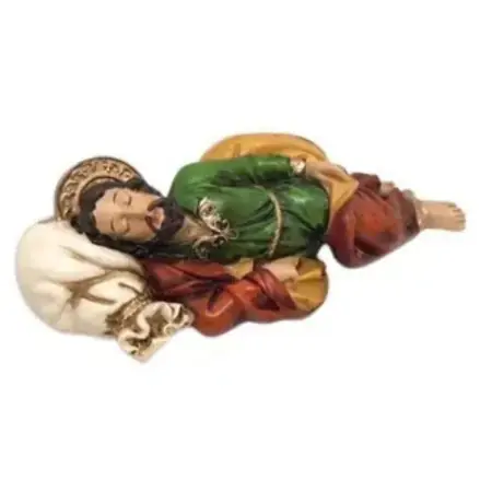 Imagen San José Dormido 5 x 16 x 6 cm - Resina | Tienda Esotérica Changó