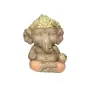 Ganesha Sentada Naranja 17,5 cm | 8433933374641 | Origen | Tienda Esotérica Changó