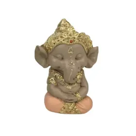 Ganesha Meditación Naranja 11 cm %separator% %ean13% %separator% %brand% %separator% %shop-name%