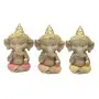 Set 3 Ganeshas Bendición 13,5 cm – Prosperidad, Energía y Protección | Tienda Esotérica Changó