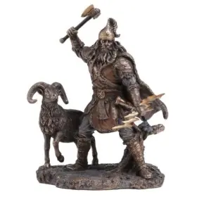 Perun Dios Eslavo del Trueno 22 cm – Resina Bronceada Imagenes y Figuras | Tienda Esotérica Changó