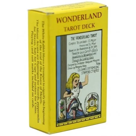 Tarot Wonderland Tarot Deck - Christopher Abbey and Morgana Abbey (EN) (USG) 03/16 | Tienda Esotérica Changó