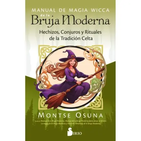 Libro Manual de Magia Wicca de la Bruja Moderna | 9788410335233 | Sirio | Tienda Esotérica Changó