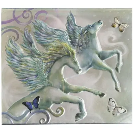 Cuaderno Block and Mirror Pegaso - 7,5 x 8,2 cm | 9788416586714 | Susaeta | Tienda Esotérica Changó