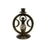 Candelabro Lunar 16 cm - Metal | Tienda Esotérica Changó