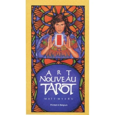 Tarot Art Nouveau Tarot deck - Matt Myers -1989 - Printed in Belgium (EN) (Instrucciones EN) (USG) (FT) | Tienda Esotérica Changó