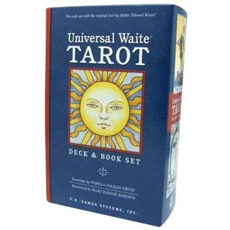 Tarot Universal Waite - Pamela Colman (Set) (Libro 340 PG) (EN) (USG) | Tienda Esotérica Changó