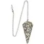 Péndulo Mineral de Jaspe Dálmata - Facetado | Tienda Esotérica Changó